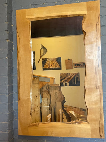 Blackheart Sassafras Mirror with unusual frame design   $ 900